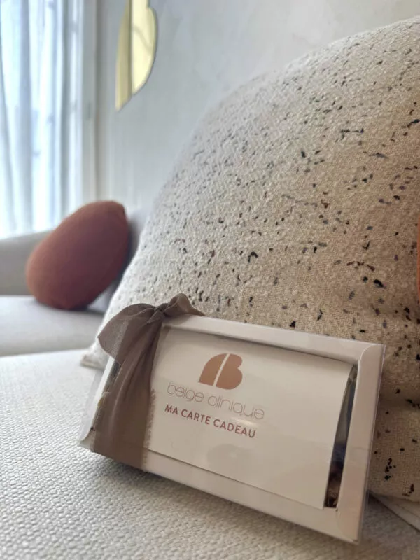 Carte cadeau soin Beige Clinique